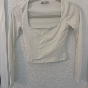 Sincerely Jules Off-White Long Sleeve Bodysuit